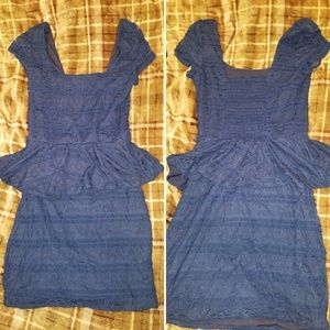 Love Reign Navy Dress